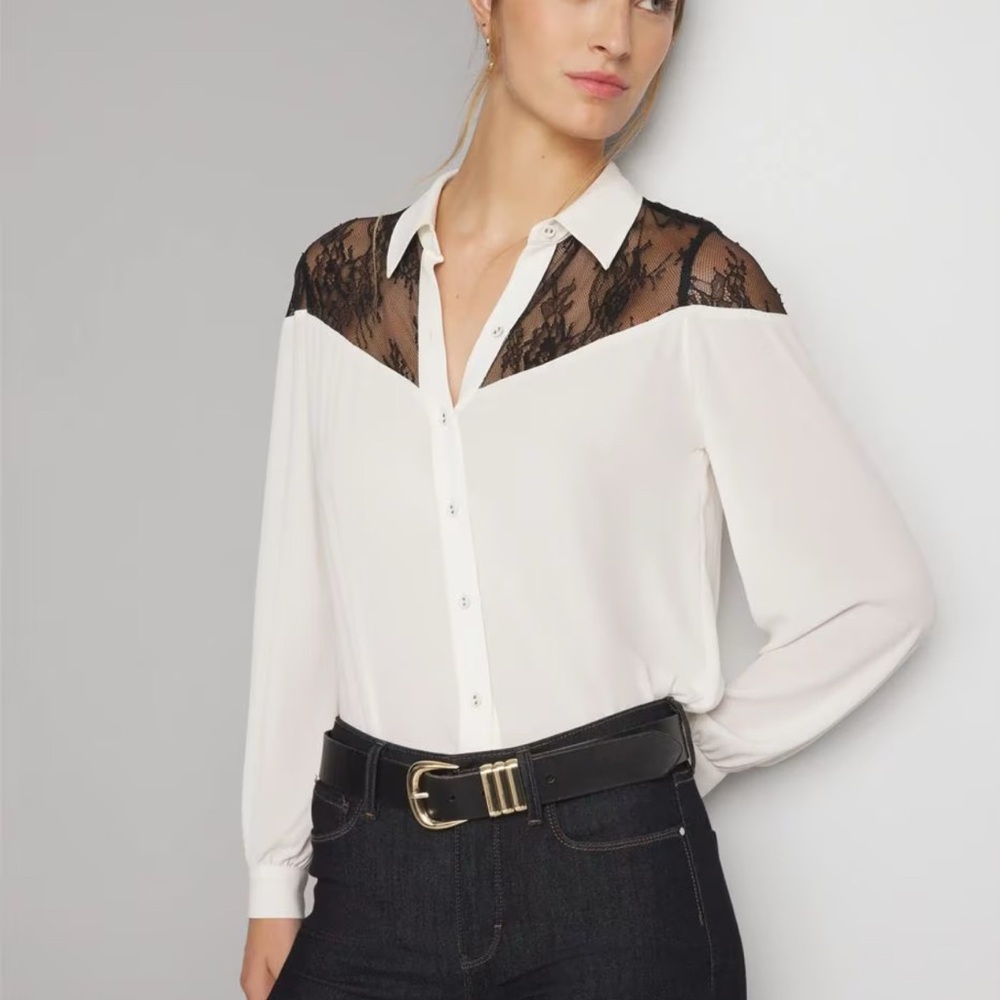 WHITE HOUSE BLACK Market blouse NWT